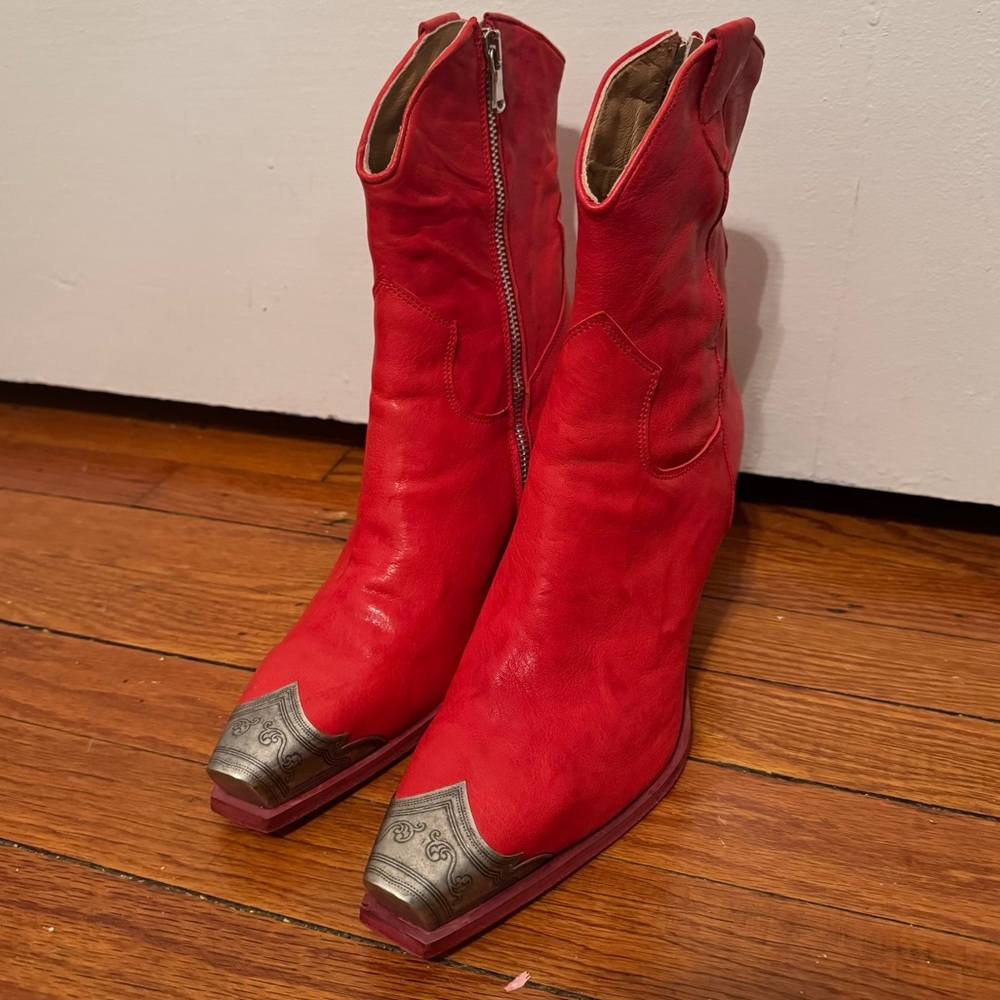 Free People Brayden Boots - Flame